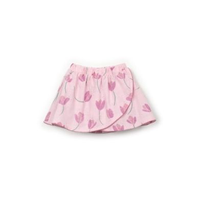 PRINTED WOVEN SKORT