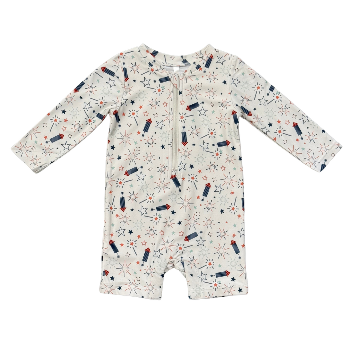 BABY ONE-PIECE RASH GUARD SWIMSUIT