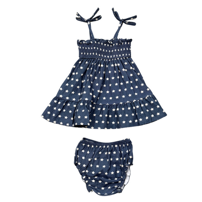 TIERED MINI DRESS SET