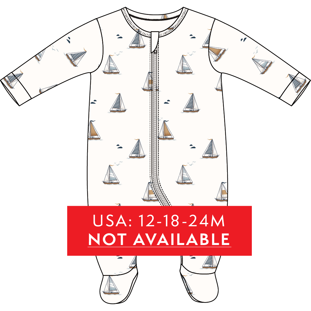 FOOTED SLEEPER KNIT-OFFWHITE