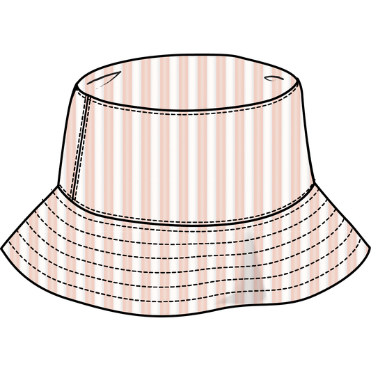 HAT KNIT-PINK LT.
