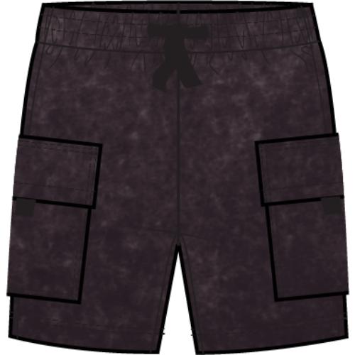 SHORT KNIT-BLACK