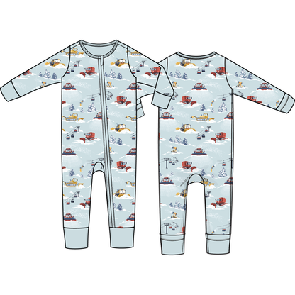Snow Cats - Convertible Romper