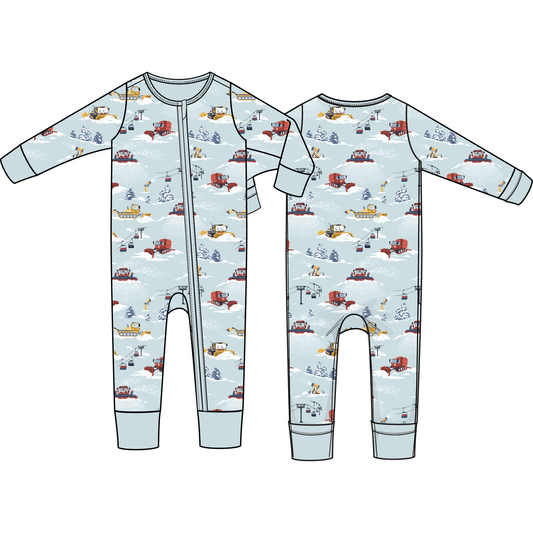 Snow Cats - Convertible Romper