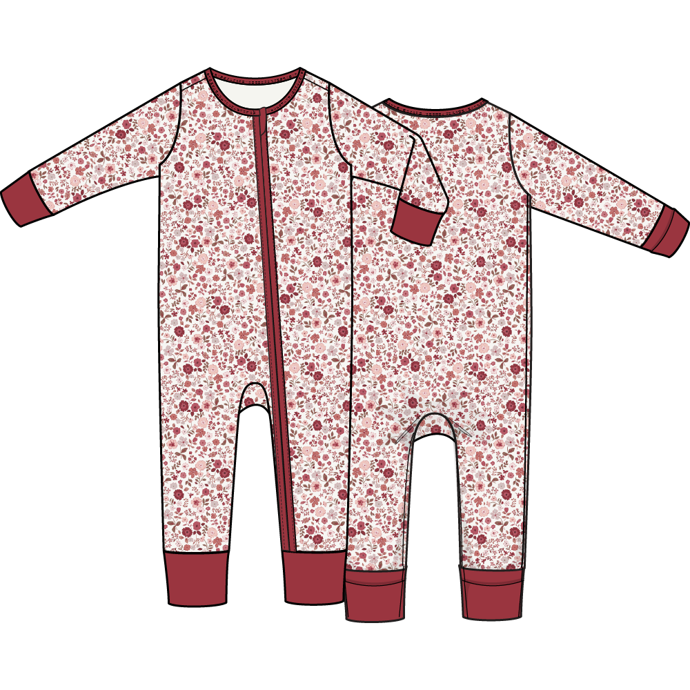 Serene Floral - Convertible Romper
