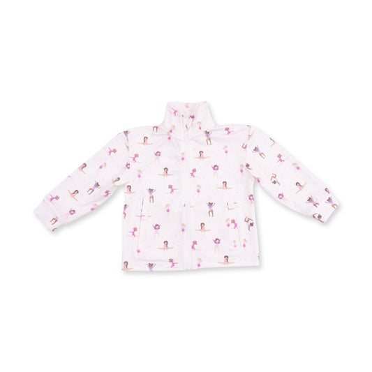 Tiny Tumblers Activewear - Mock Neck Active Jacket