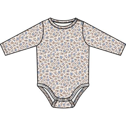Hazel Floral - Pinafore Dress and Long Sleeve Bodysuit Set