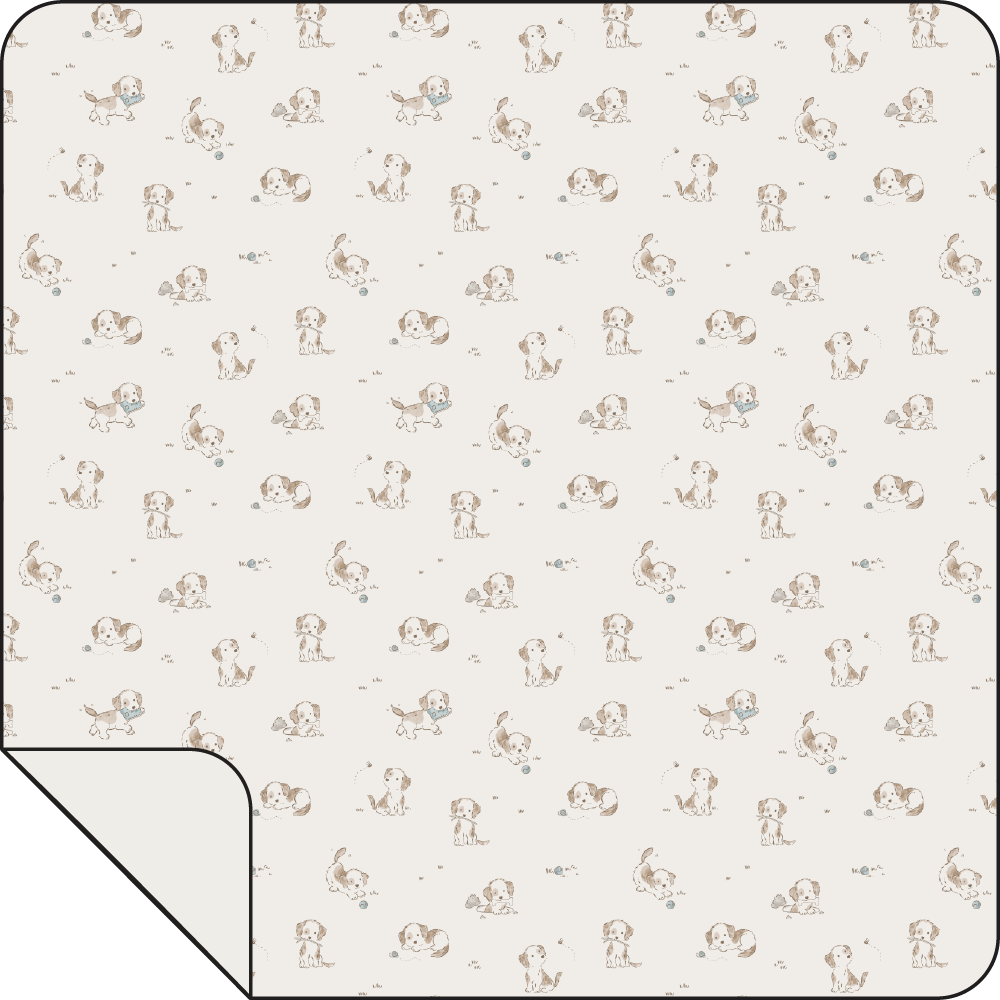 Explorer Puppy Blue - Swaddle Blanket