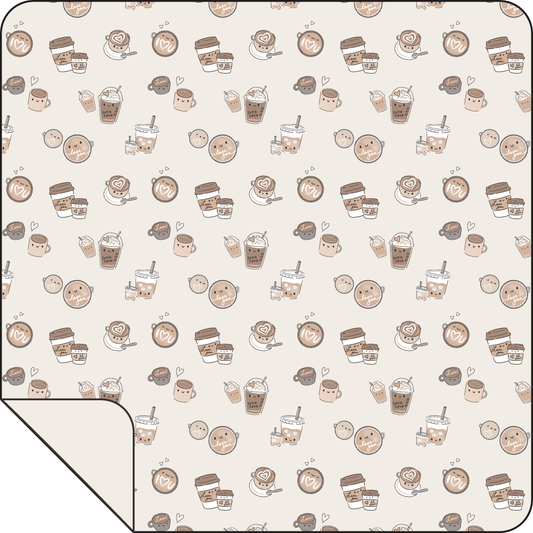 Love you A Latte - Swaddle Blanket