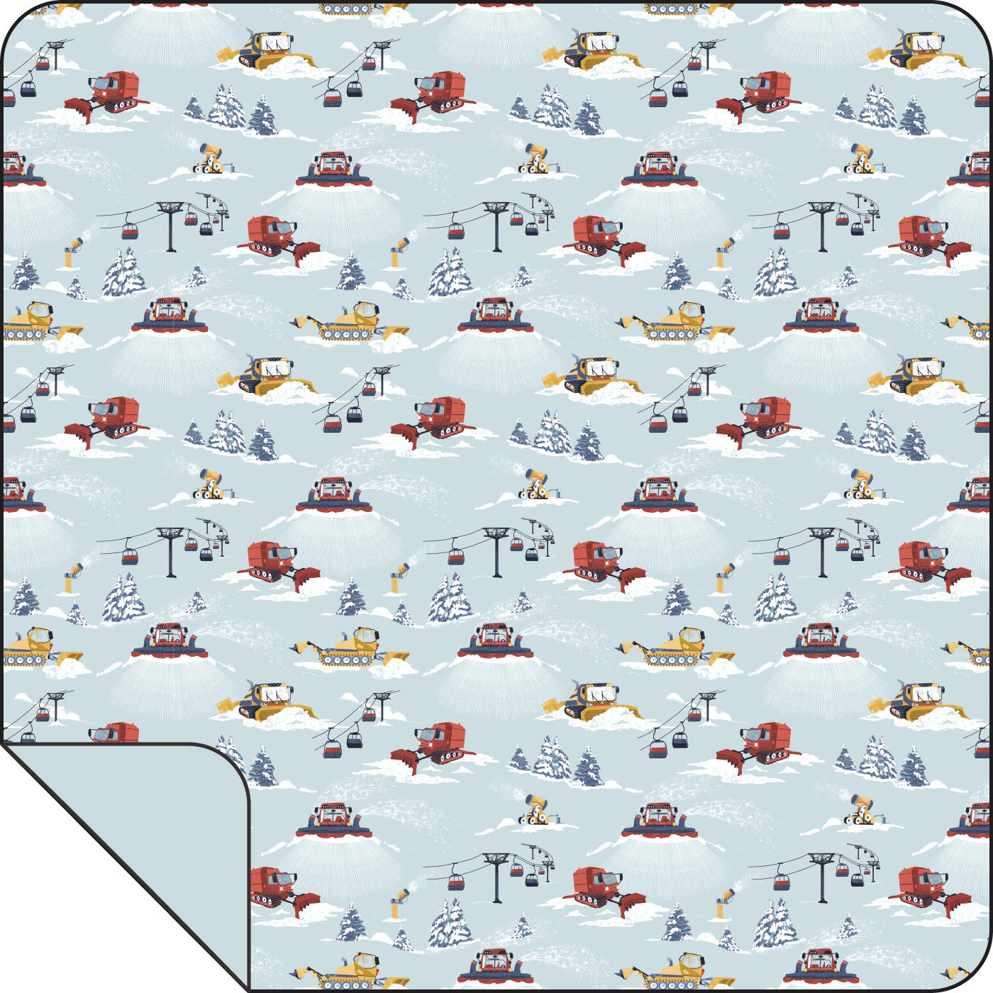 Snow Cats - Swaddle Blanket
