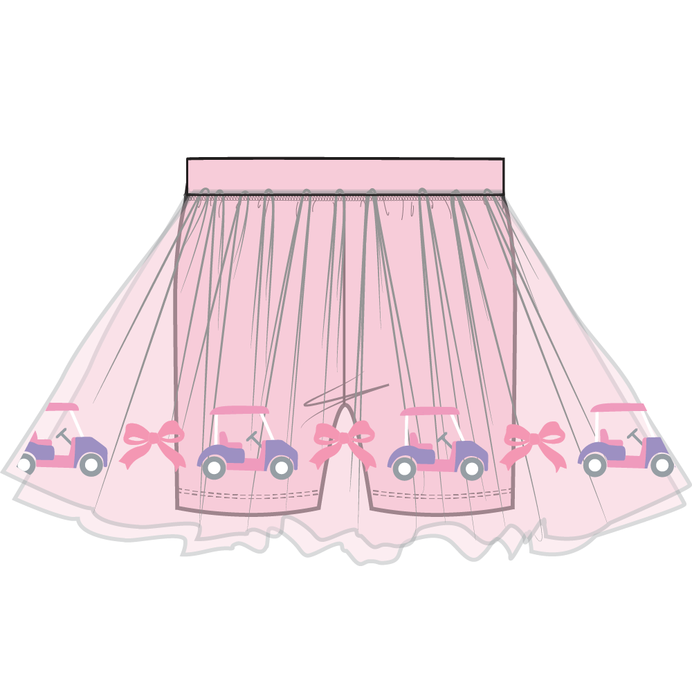Golf - Tutu Skirt with Bike Shorts