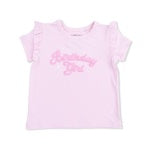 Birthday Ruffle Tee Girls