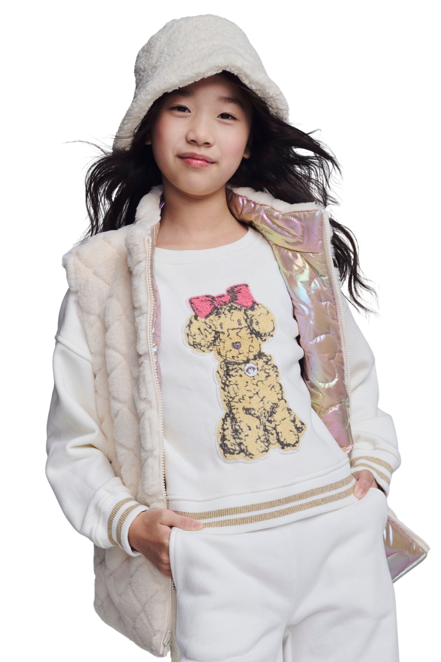 GIRLS REVERSIBLE VEST