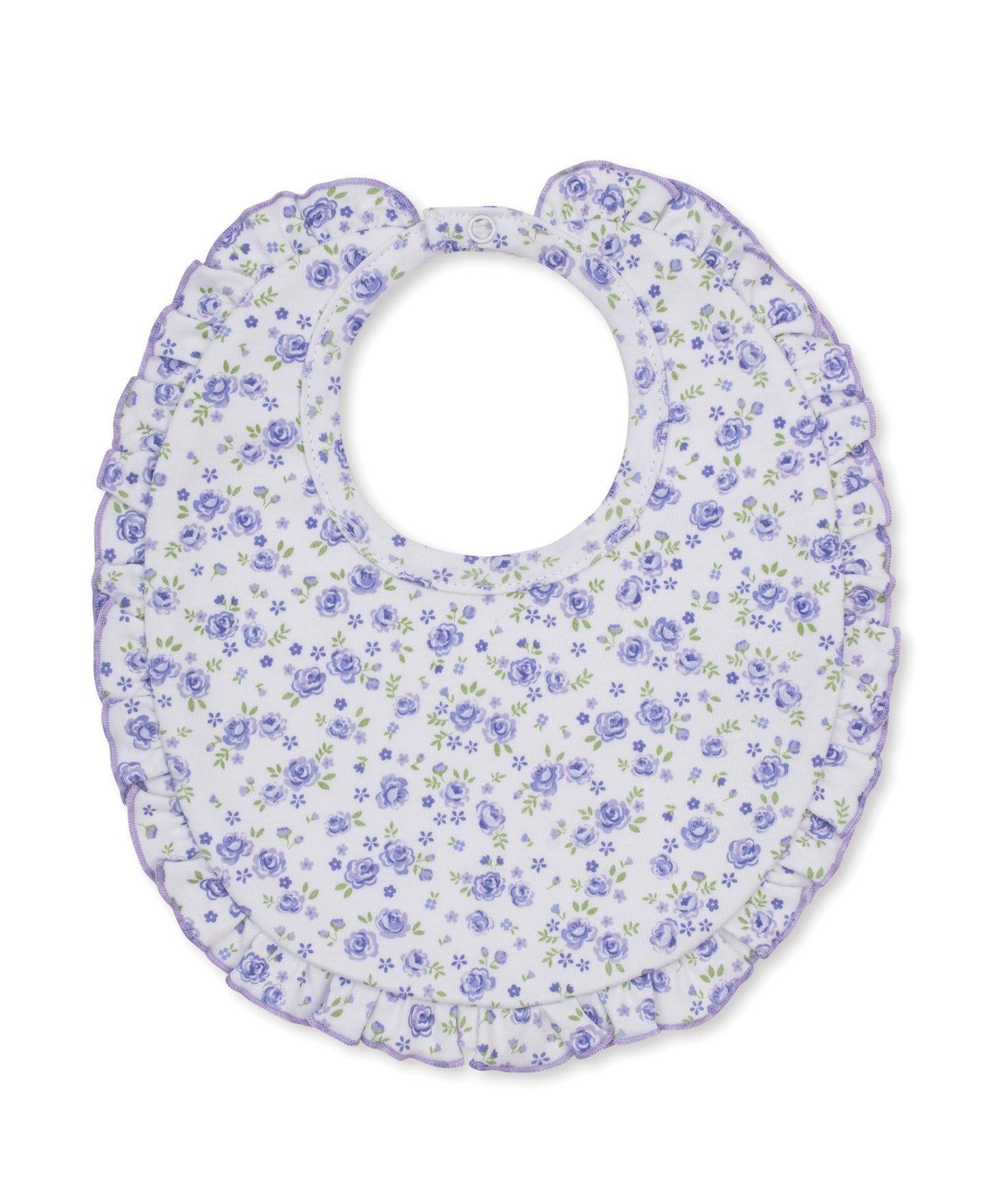 Cottage Roses lilac Bib