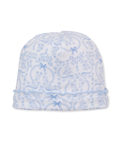 Delicate Blooming Bows Light Blue Hat