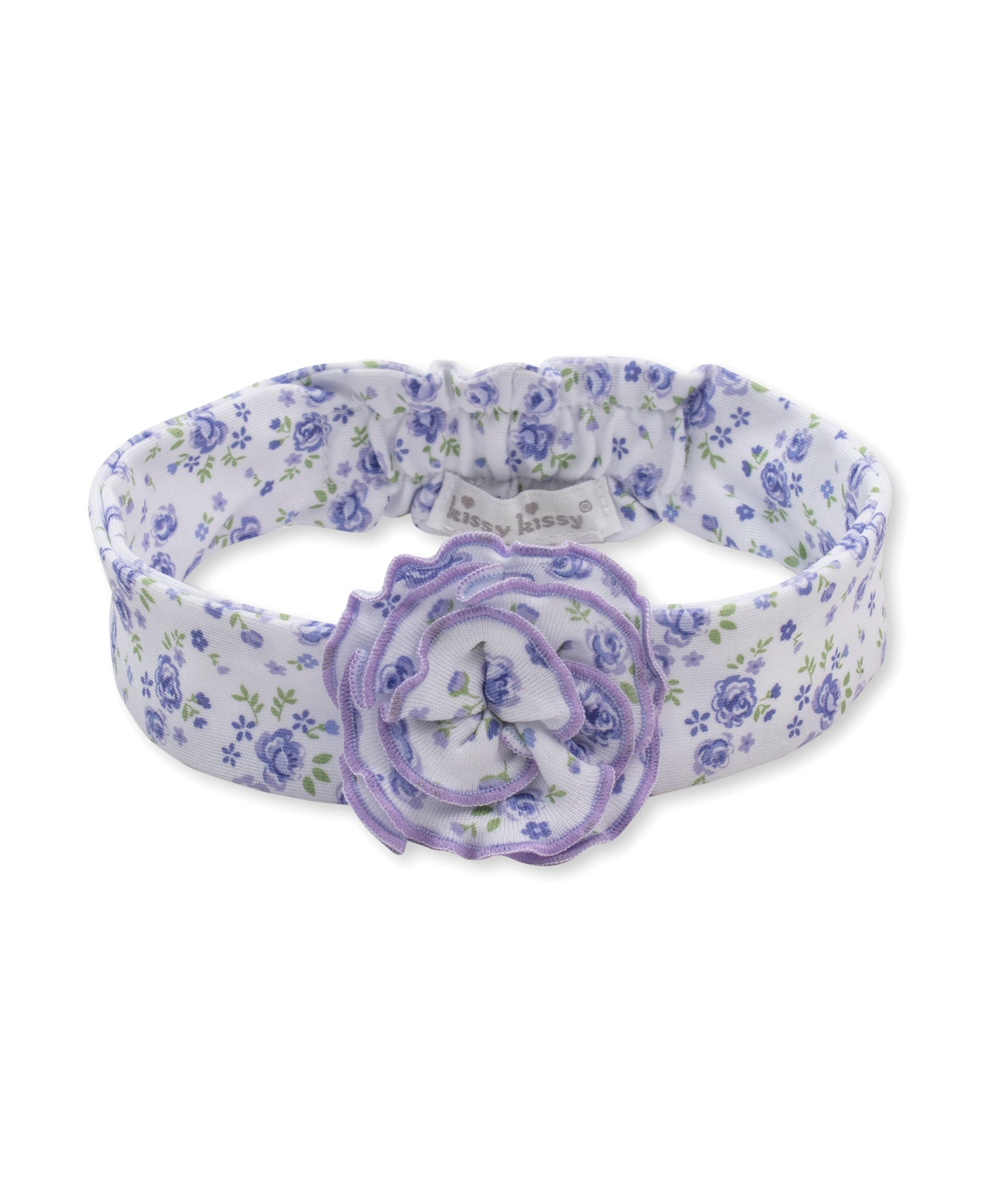 Cottage Roses Lilac Headband