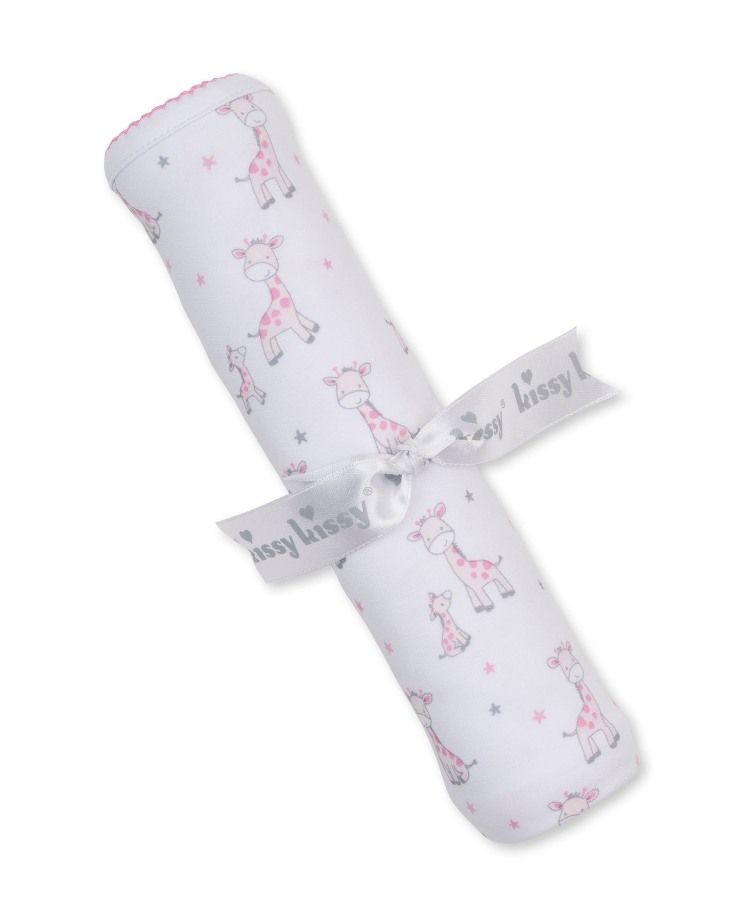 Just Giraffes Pink Blanket
