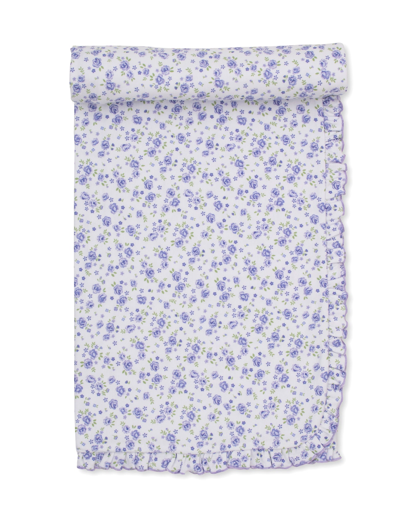Cottage Roses Lilac Blanket