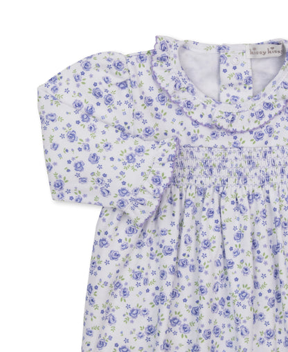 Cottage Roses Lilac Playsuit