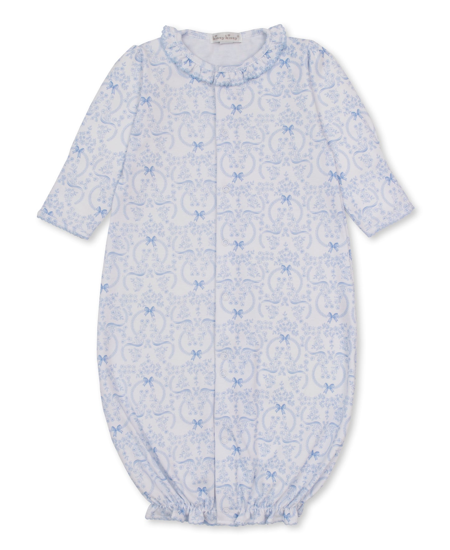 Converter Gown Delicate Blooming Bows