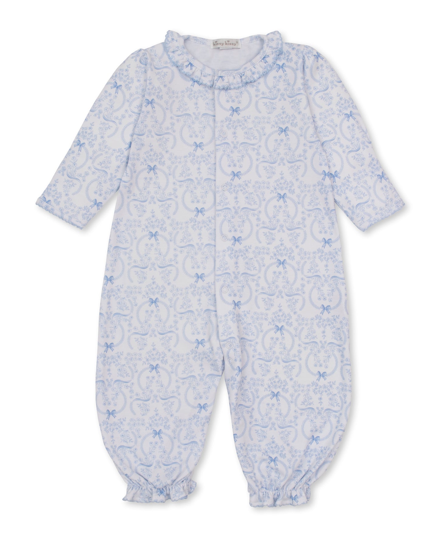 Converter Gown Delicate Blooming Bows