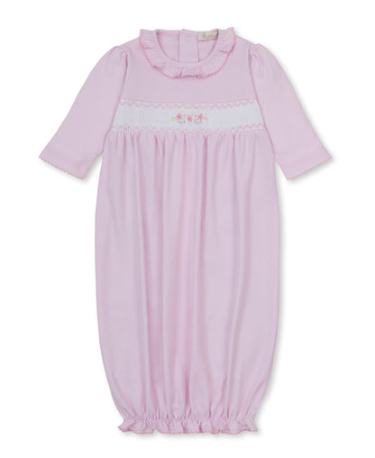 CLB Fall Medley 26 Hand Smocked Pink Gown
