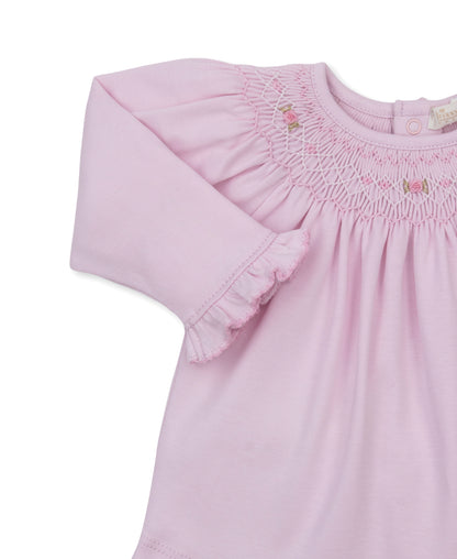 CLB Fall Bishop 26 Pink Pant Set Hand Smocked