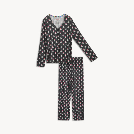 LETS GO GHOULS MODAL WOMENS L/S LNG PNT PJ