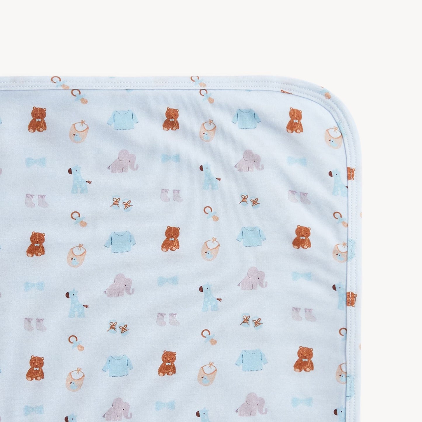 NURSERY NOSTALGIA BLUE MODAL BLANKET