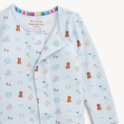 NURSERY NOSTALGIA BLUE MODAL FOOTIE