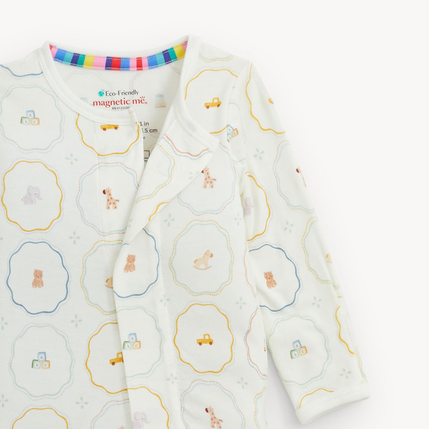 NURSERY MAGIC CREAM MODAL FOOTIE
