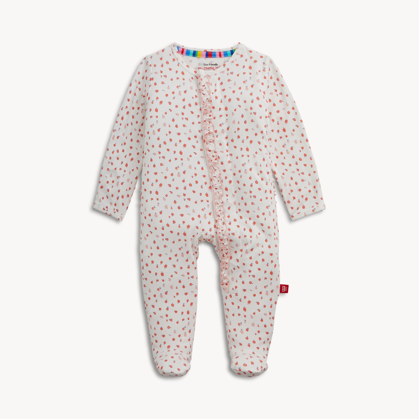 APPLE BLOSSOM MODAL RUFFLE FOOTIE