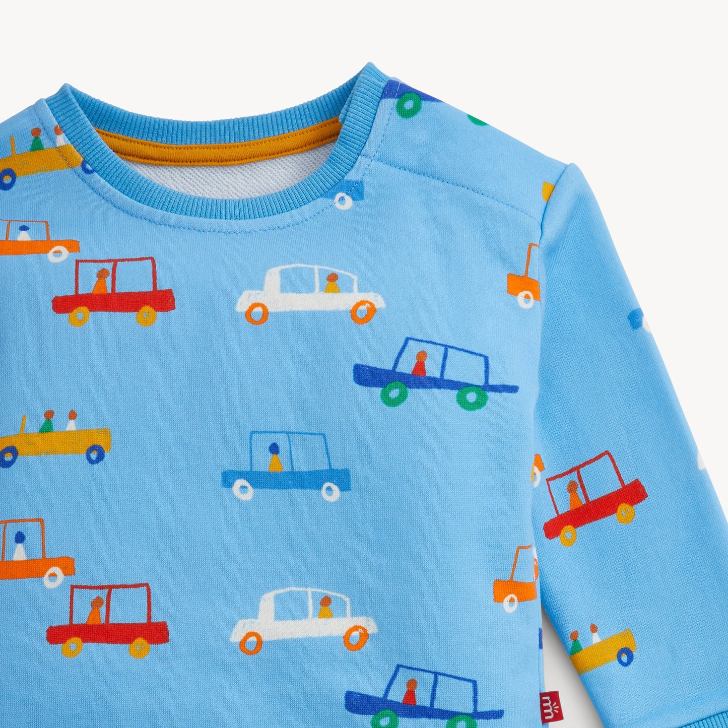 CARS BLUE FT BOYS L/S LNG PANT 2 PC SET