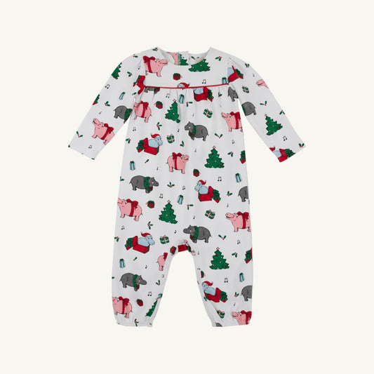 Long Sleeve Penny's Playsuit - Heavy Weight