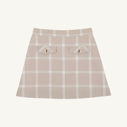 Perrin Pocket Skirt- Flannel