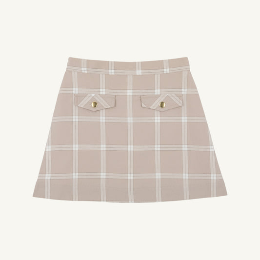 Perrin Pocket Skirt- Flannel