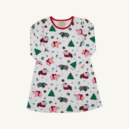 Long Sleeve Penny's Play Dress - Heavy Weight