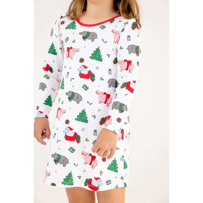 Long Sleeve Penny's Play Dress - Heavy Weight