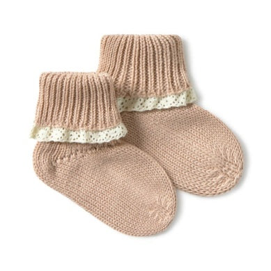Infant Girls Knit Socks