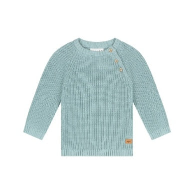 BABY BOYS KNIT SWEATER SKY BLUE