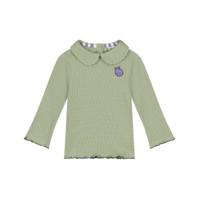 BABY GIRLS LONG SLEEVE T-SHIRT MINT