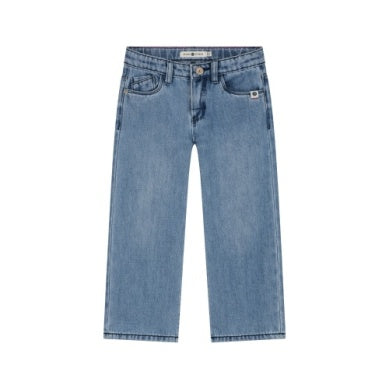 GIRLS WIDE LEG DENIM PANTS