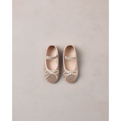 BALLET FLATS ROSE GOLD SHIMMER
