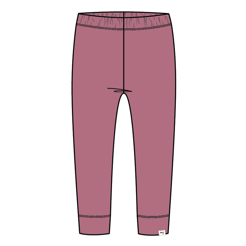 PANT KNIT-PINK DUSTY