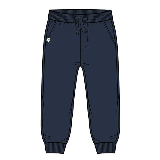 PANT KNIT-NAVY JOGGER