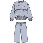 Light Blue Girls Sweatsuits