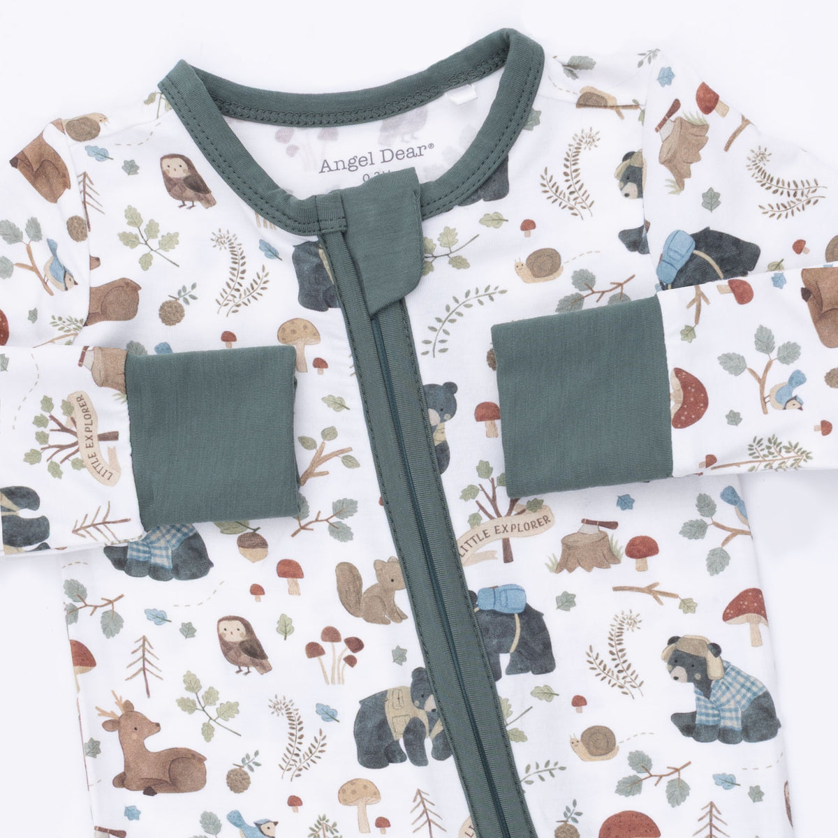 Southern Woodland Animals Green