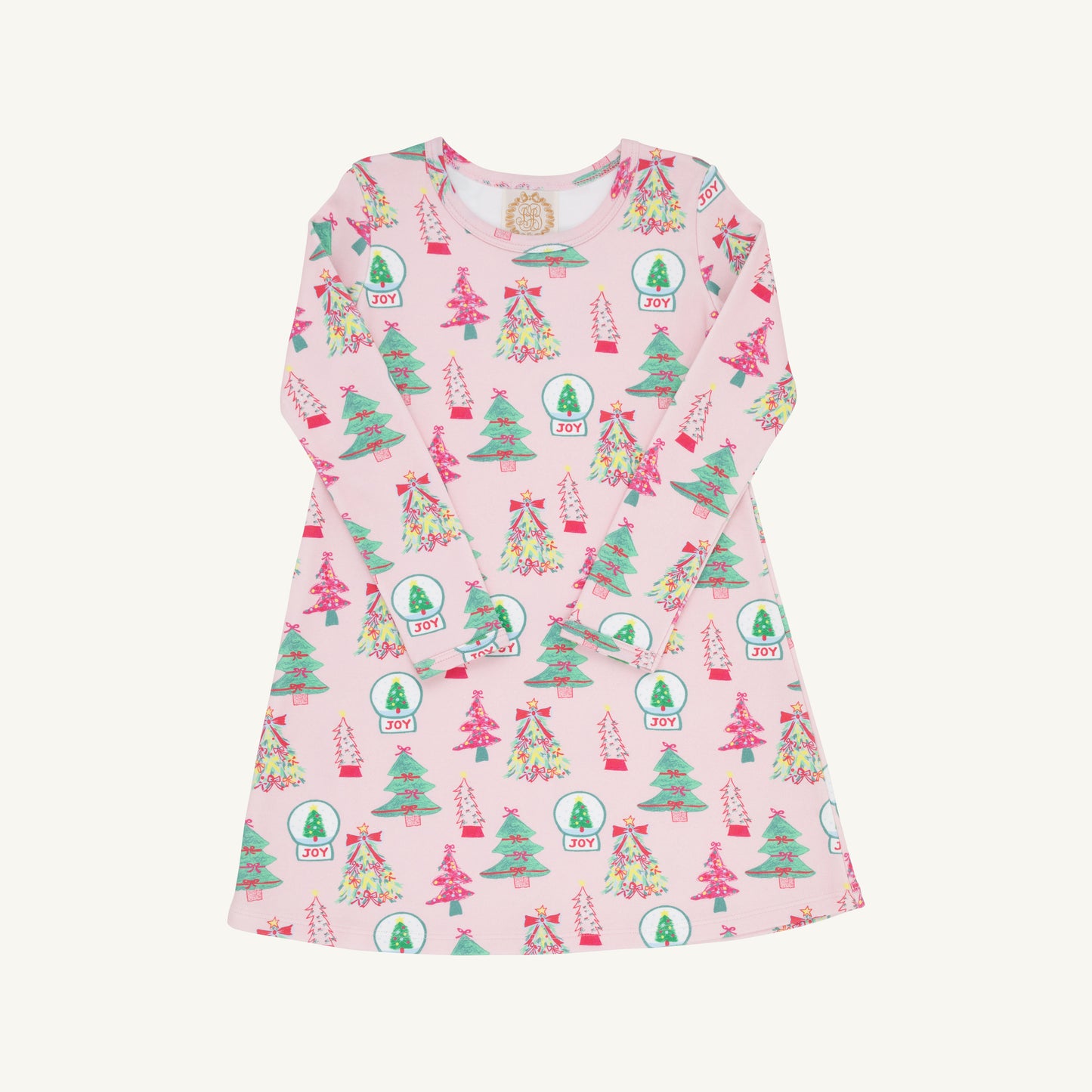Long Sleeve Polly Play Dress - Heavy Weight