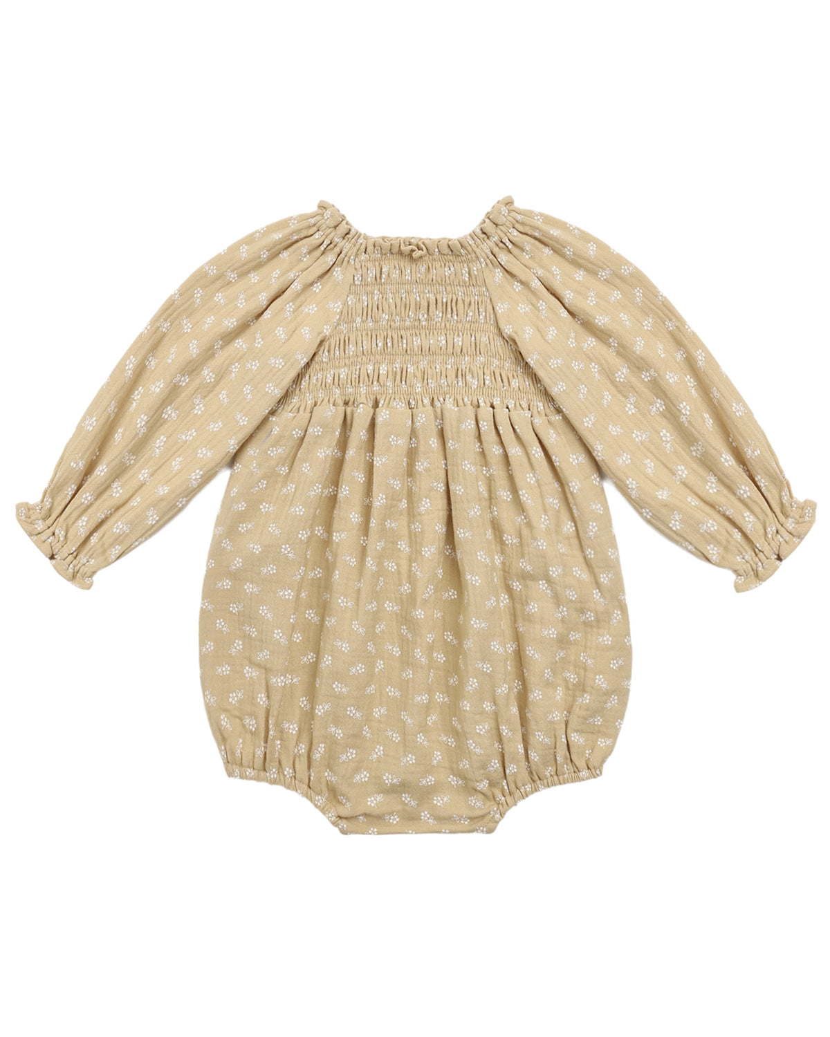 EDEN ROMPER BUTTERSCOTCH FLORAL