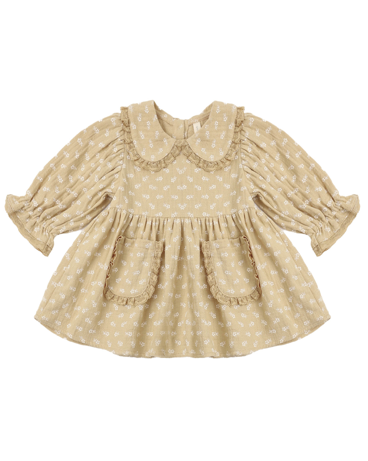 MARISOL DRESS BUTTERSCOTCH FLORAL